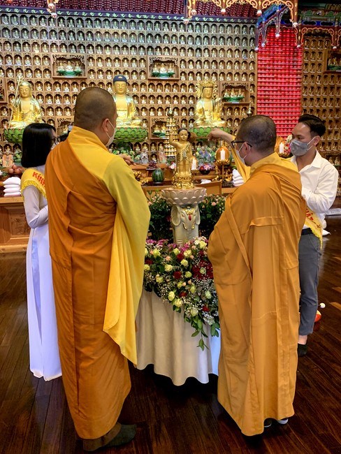 The Vesak Great Ceremony at Hoang Phap Temple in Jeonju City - South Korea